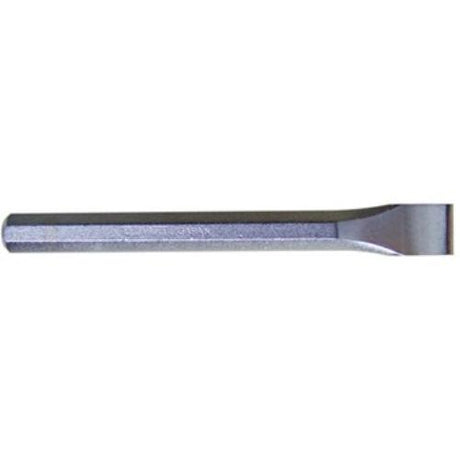 Topman 1501-013mm Cold Chisel, 160mm long, 13mm cutting edge, high carbon steel, octagonal grip, chrome plated finish.