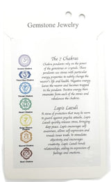 Set of 6 Lapis chakra keyrings, each 13cm, enhancing energy centers and promoting wisdom and inner peace.