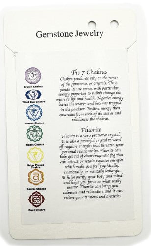 Colorful Chakra Keyring Set of 6 featuring unique Fluorite stones for energy balancing and spiritual enhancement.