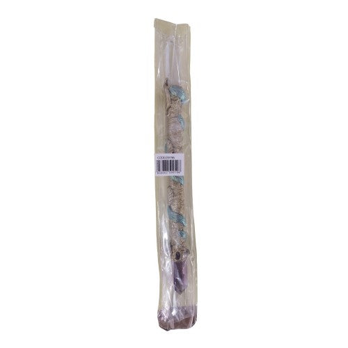 Amethyst and rock quartz point sceptre, 24 cm, ideal for spiritual practices and energy healing.