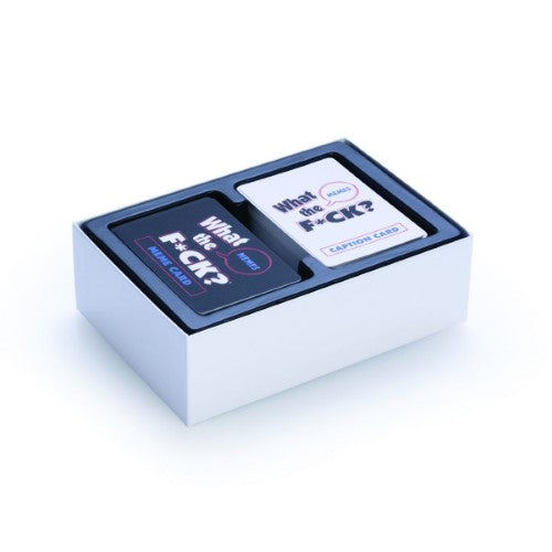 A fun card game featuring 150 meme and caption cards for creating hilarious combos with friends.