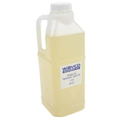 Wayco Hydraulic Oil 32 Grade in a 1-litre bottle, designed for optimal lubrication and protection in hydraulic systems.