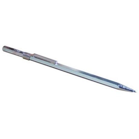 Topman E1 etching pen featuring a carbide tip for precise marking on wood, metal, glass, and plastic, measuring 150mm.