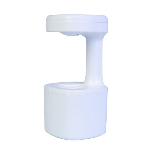 Water Drop Diffuser - Anti Gravity, sleek design with floating droplet effect, includes Lavender Essential Oil, USB-operated.