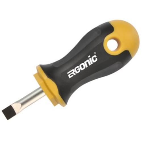 Ergonomic Felo 402 Phillips screwdriver with hardened tip, designed for comfort and precision in trades and DIY tasks.