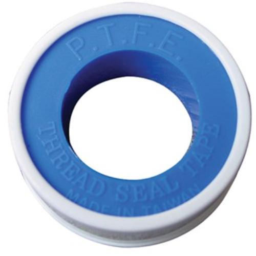 AmPro PTFE Teflon Tape, 12mm x 10m, durable sealing solution for plumbing and HVAC, ideal for preventing leaks.