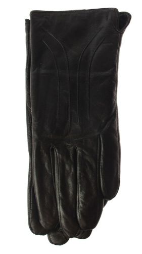 Large size leather gloves made from 100% sheepskin, featuring a stylish design for comfort and durability in various tasks.