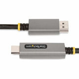 DisplayPort to HDMI adapter cable (6FT) enables 8K 60Hz & 4K 144Hz visuals with HDR10 and 7.1 audio for seamless connectivity.