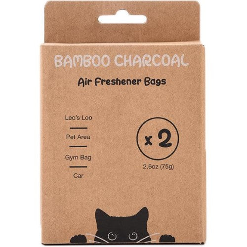 Smarty Pear Flipside Leo's Loo Charcoal Filter absorbs kitty litter odors with natural bamboo charcoal, ensuring a fresh environment.