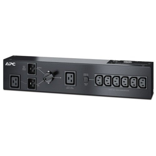 APC SBP3000RMI 8-outlet PDU, 3kVA power distribution for rack setups, featuring 230V compatibility and lightweight design.