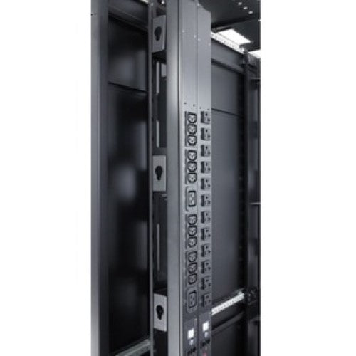 APC AR7710 Mounting Bracket in sleek black, ideal for efficient cable management in server and data center environments.