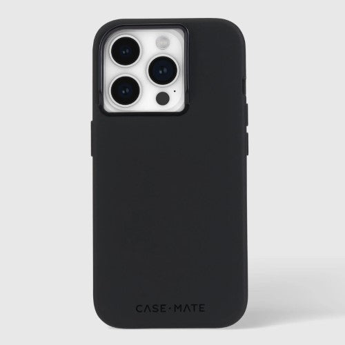 Smartphone Case - CaseMate iPhone 15 Pro Silicone (Black)