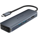 Targus HyperDrive USB Hub featuring 6 USB-C ports, 4K support, and 100W power delivery for efficient connectivity.