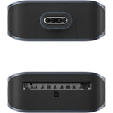 Targus HyperDrive USB Hub with 6 ports for Mac, PC, and ChromeOS, featuring 4K support, fast data transfers, and pass-through charging.