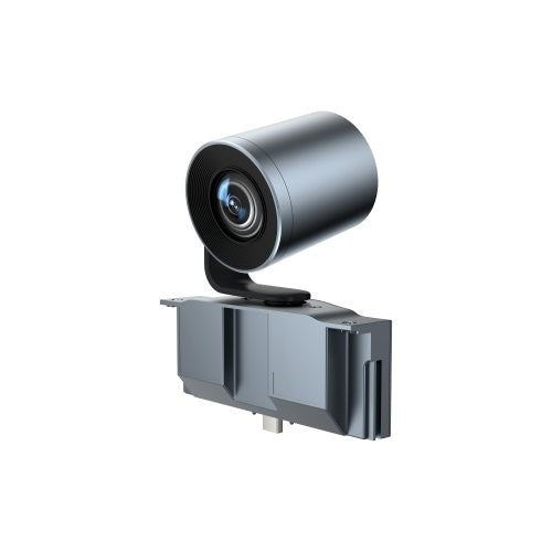 High-definition Yealink 6X Optical PTZ camera with 6x zoom, ideal for seamless video conferencing in any workspace.