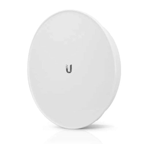 Ubiquiti 5 GHz PowerBeam AC Gen2 bridging device, offering up to 450 Mbps, integrated design for superior wireless connectivity.