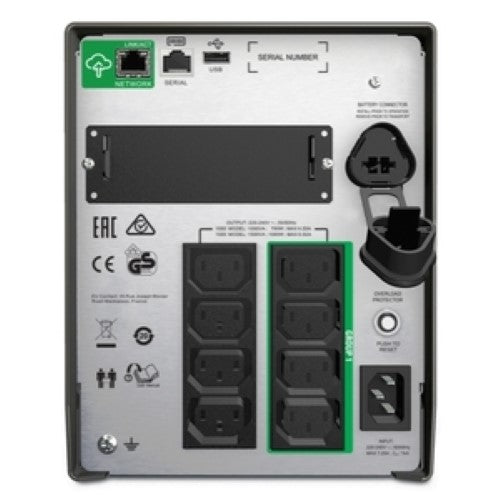 APC by Schneider Electric Smart-UPS 1000VA LCD 230V with SmartConnect