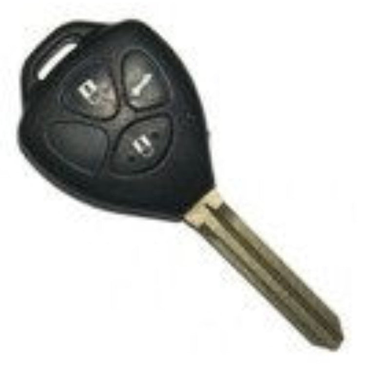 Remote Shell & Buttons Compatible with Toyota  3 Button