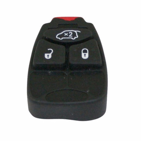 High-quality three-button remote key fob for Jeep, ensuring ease of access and compatibility with various models.