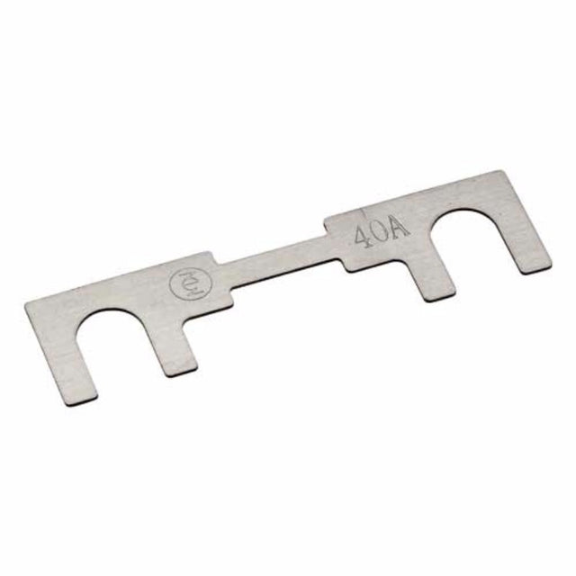 Narva Fuse Metal Strip 50a Pack of 10, ideal for circuit protection, versatile 41x11mm size for heavy-duty use.