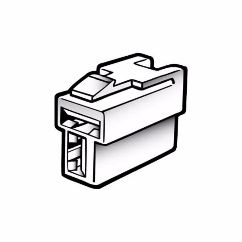 Narva 2 Way Connector M/Housing, 20A rating, pack of 10, ideal for reliable automotive electrical connections.