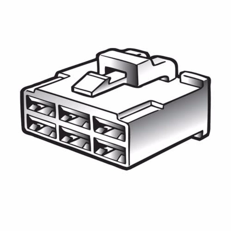Narva Connector Q/C Housing pack of 10, designed for durable, secure electrical connections in automotive and industrial applications.
