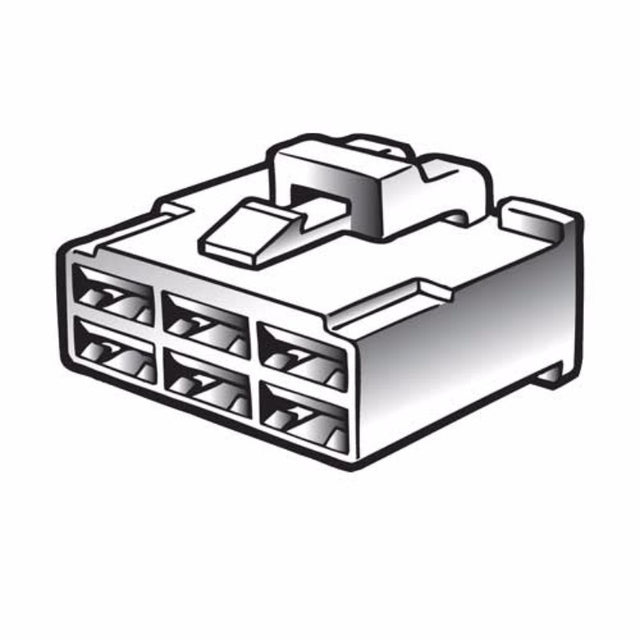 Narva Connector Q/C Housing pack of 10, designed for durable, secure electrical connections in automotive and industrial applications.
