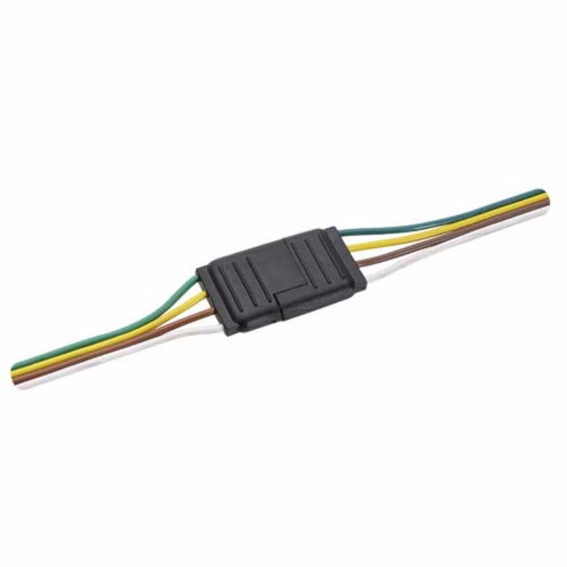 Alt text: "Narva Connector 4 Way Harness with 270mm cables, 16A rating, ideal for automotive and industrial electrical connections."