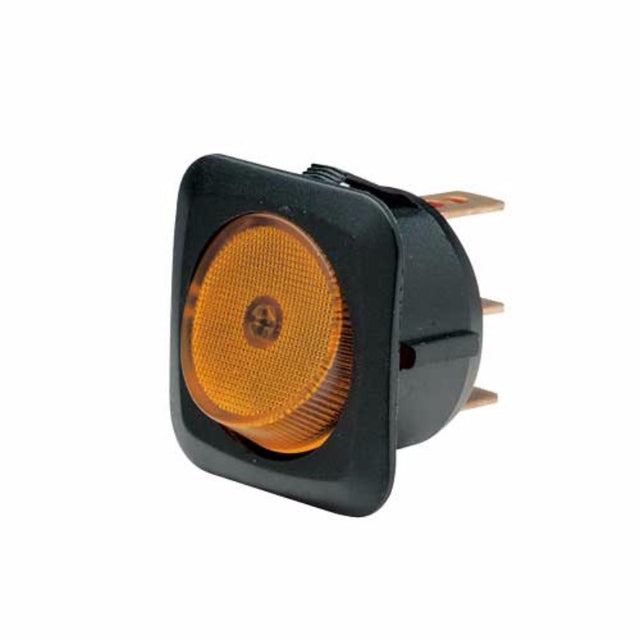 Narva Switch Rocker 25amp Off/On, a durable SPST switch for easy control of vehicle electronics with a sleek design.