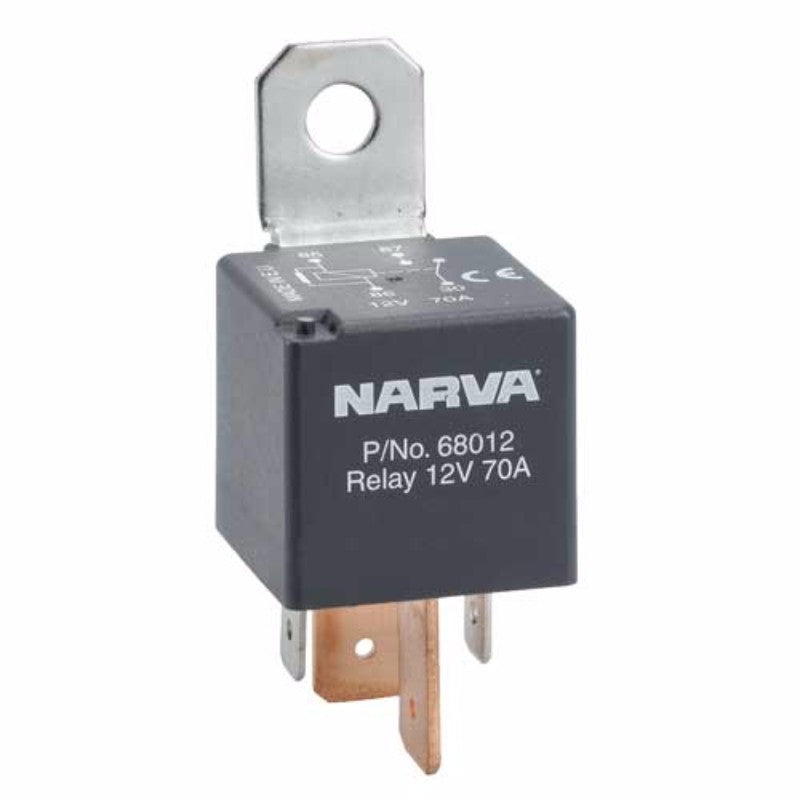 Narva 24v 4 Pin 35a Resistor Relay for reliable automotive electrical control, ideal for lights and motors.