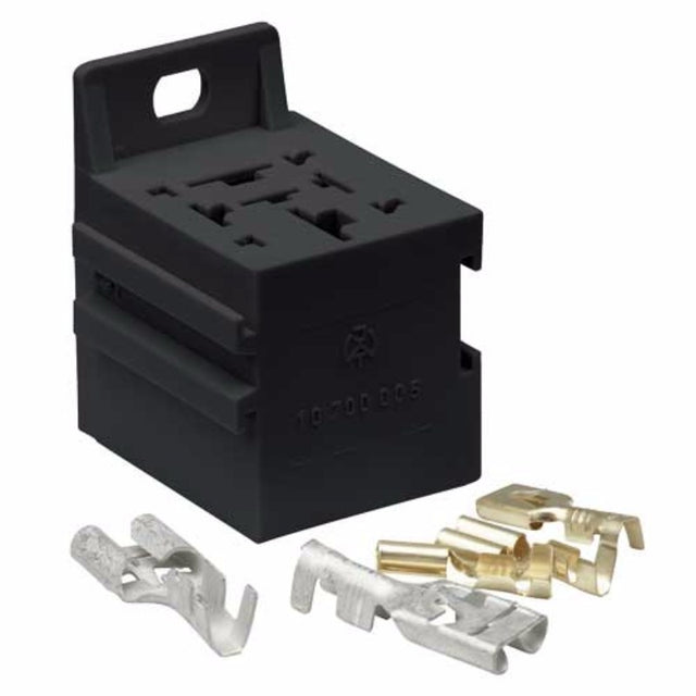 Narva 4 Pin Relay Connector, 9.5x1.2mm, designed for reliable automotive and electronic connections. Durable and versatile.