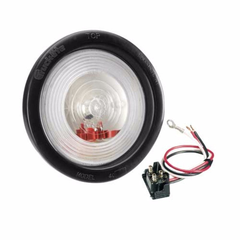 Narva 12V Reversing Kit with shock-mounted bulbs and durable polycarbonate lens for enhanced vehicle safety and visibility.