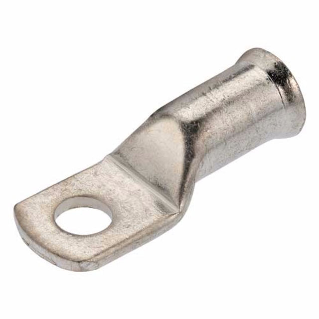 Projecta Cable Lug 50mm2 10mm Stud PK2, made of tinned copper, designed for secure connections, pack of 2, 10mm stud.