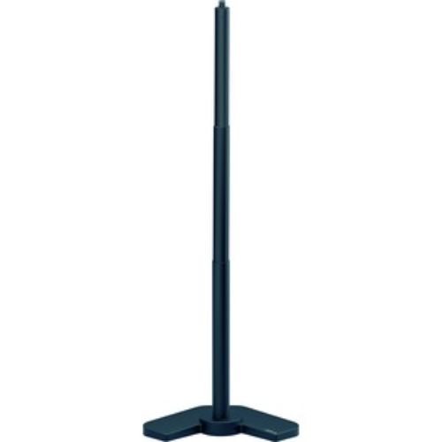 Jabra PanaCast tabletop stand in black, designed for stability and versatility in video conferencing setups.