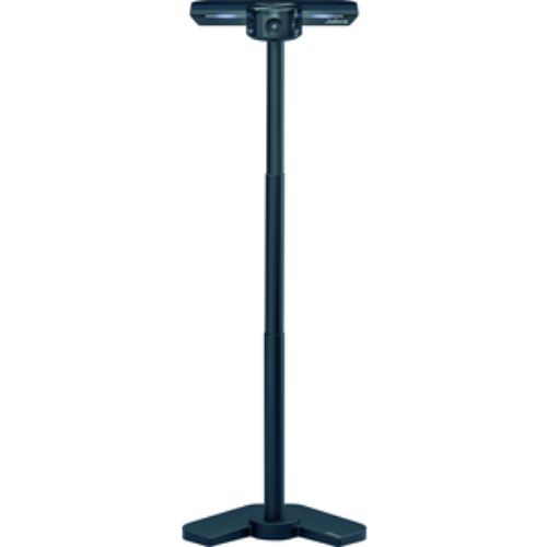 Jabra PanaCast Table Stand in black, versatile and sturdy for free-standing video conferencing in various settings.