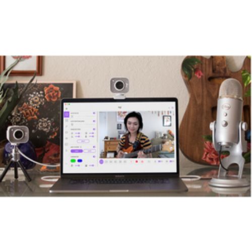 STREAMCAM - Logitech (OFF WHITE)