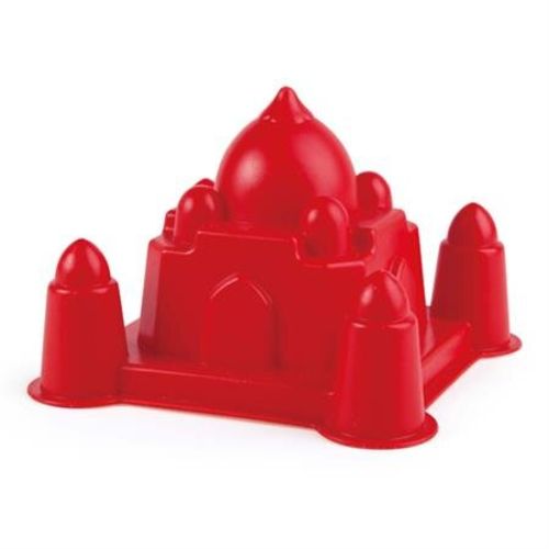 Colorful Hape Taj Mahal sand mold toy for kids, perfect for outdoor play and imaginative building, 17cm size.