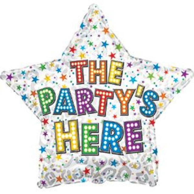 Vibrant 9" air-filled balloons featuring bright bulb designs, perfect for elevating festive celebrations with fun decor.