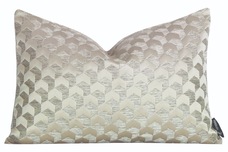 Toi Toi patterned Rutland oblong cushion cover, 50cm, with DTM invisible zipper for chic home decor enhancement.