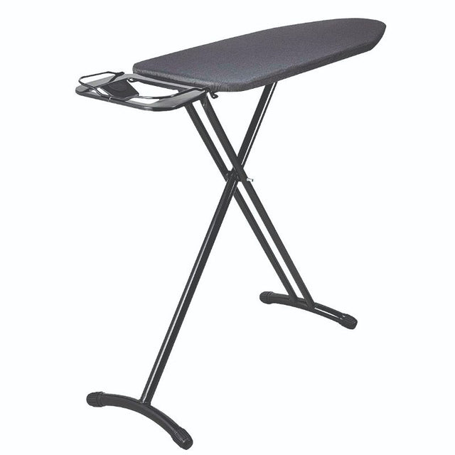 Premium Smartfox NZ ironing board with a large 91.5 x 32cm surface, collapsible design, and scorch-resistant cover.