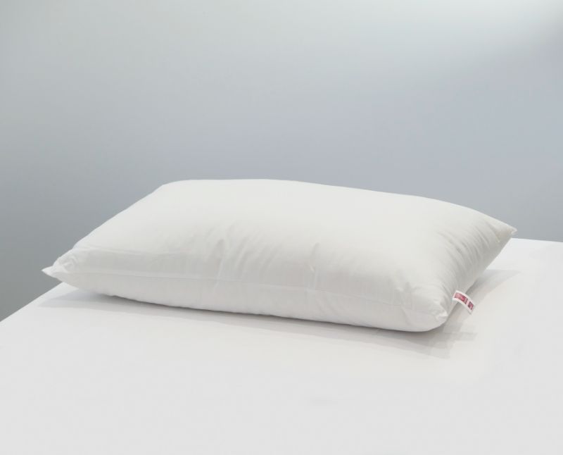 Foam Core Firm Pillow by Dreamticket, offering support with 3D fibre foam, 100% cotton outer, and eco-friendly materials.