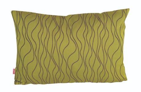 Cushion cover in Leaf design, 50cm, made from durable polyester with invisible zipper for chic decor and easy care.