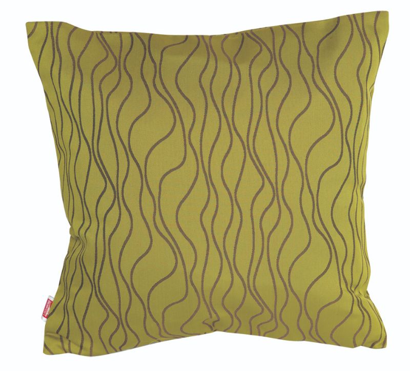 Leaf design cushion cover from Smartfox NZ, 43cm, 100% polyester, with a sleek invisible zipper for easy care.