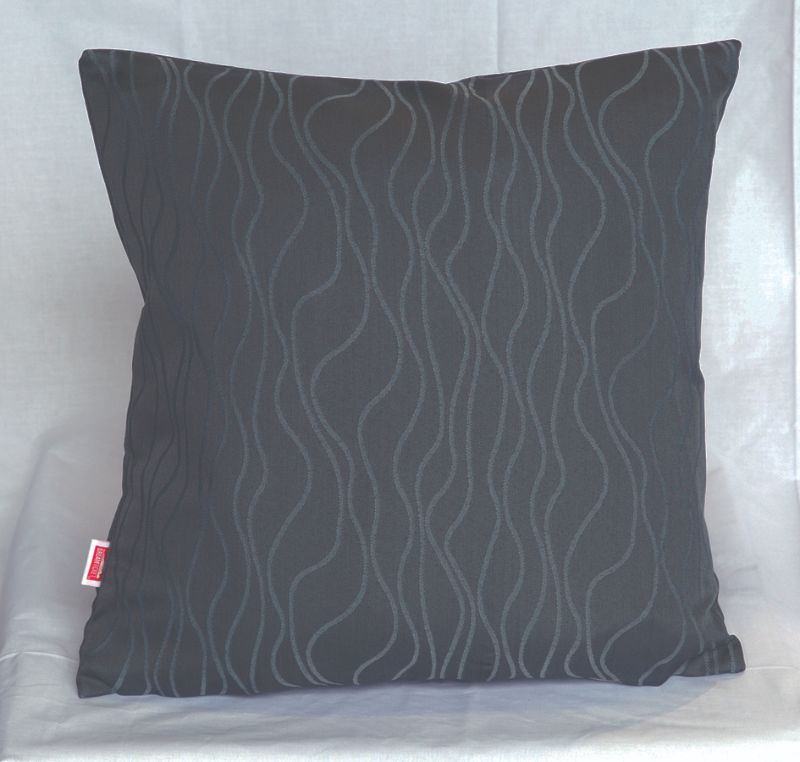 Midnight cushion cover in 43cm, crafted from soft durable polyester with invisible zipper, perfect for stylish home decor.