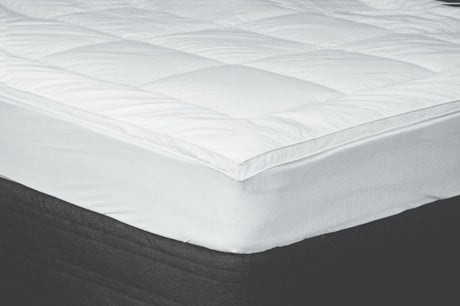 Loft Comfort Topper by Dreamticket: luxurious 1000gsm double mattress topper made from recycled materials for enhanced sleep comfort.