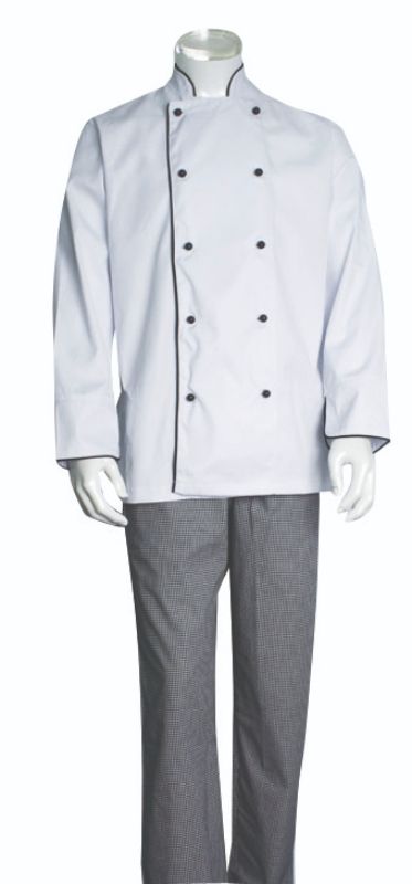 Chef Pants - 4XL (Black/White)