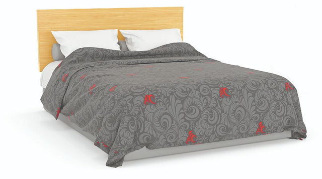 Bristol Super King headboard in Tawa finish, 240cm wide, durable design, wall-mounted for a stylish bedroom upgrade.