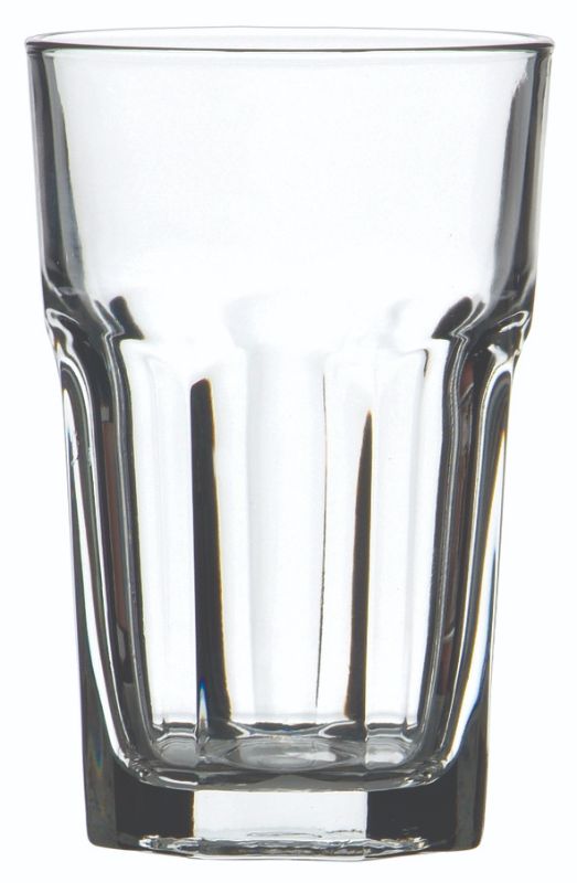 Elegant 295ml Casablanca tumbler in classic design, perfect for cocktails and durable for hospitality use.