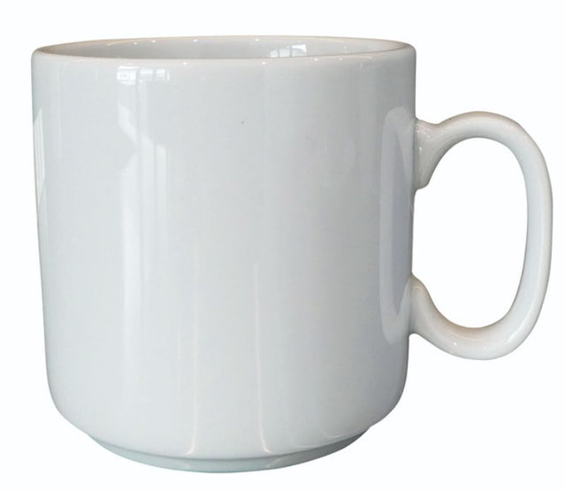 Elegant Royal Porcelain coffee mug (330ml) offering durability and timeless design for coffee, tea, or cocoa enjoyment.