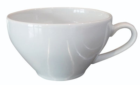 Elegant 230ml cappuccino cup from Royal Porcelain, perfect for rich coffee drinks with a stylish, durable design.